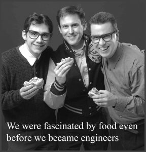 The "Three Geeks", as they are affectionately known, were featured in early Dennis Group advertisements and can still be found in the senior ranks of the company. 
